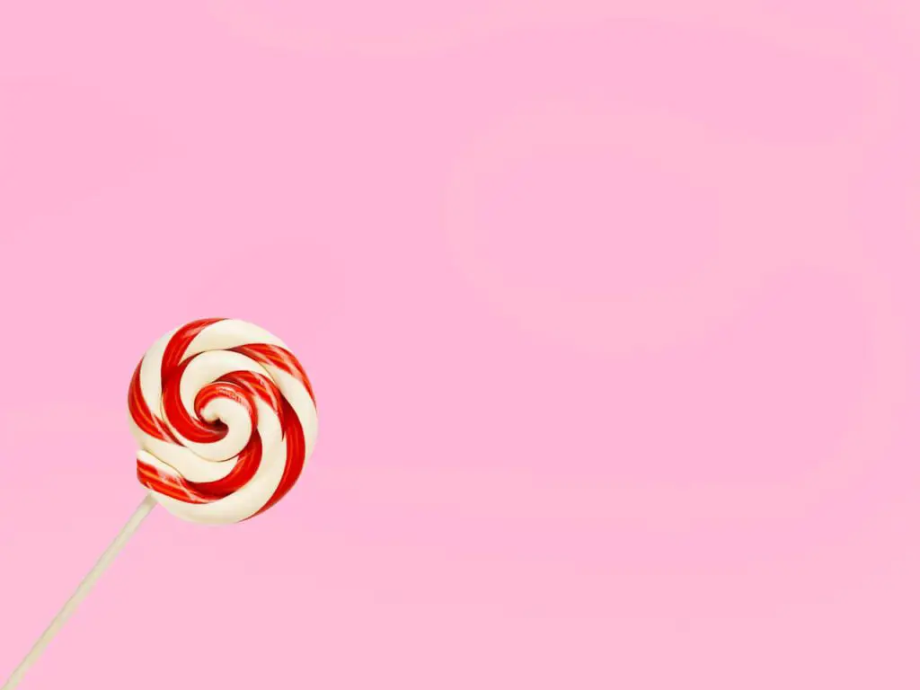 Swirl candy stick