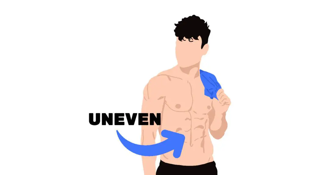 are uneven abs attractive
