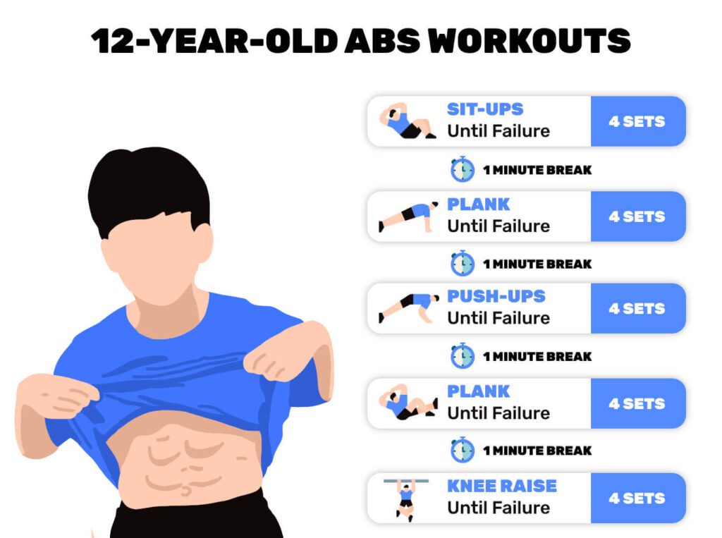 12-year-old abs workout