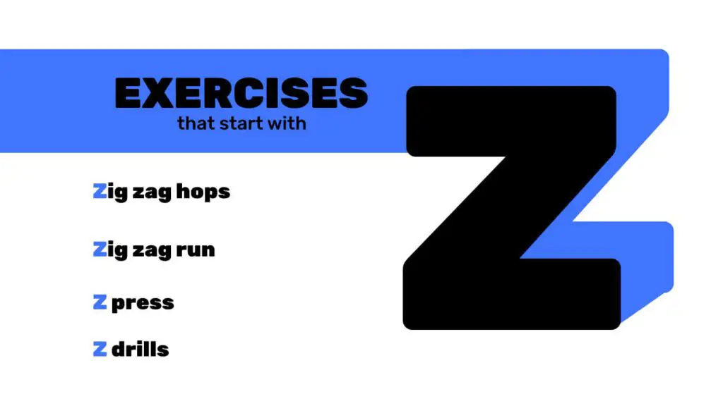 exercises that start with z