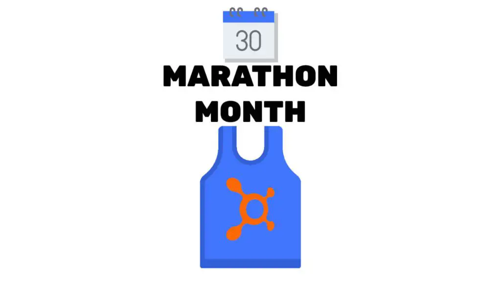 Orangtheory marathon month